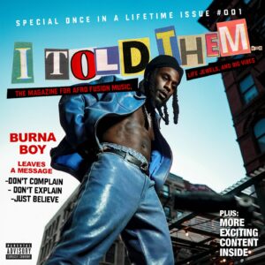 Burna Boy – Cheat On Me Ft Dave