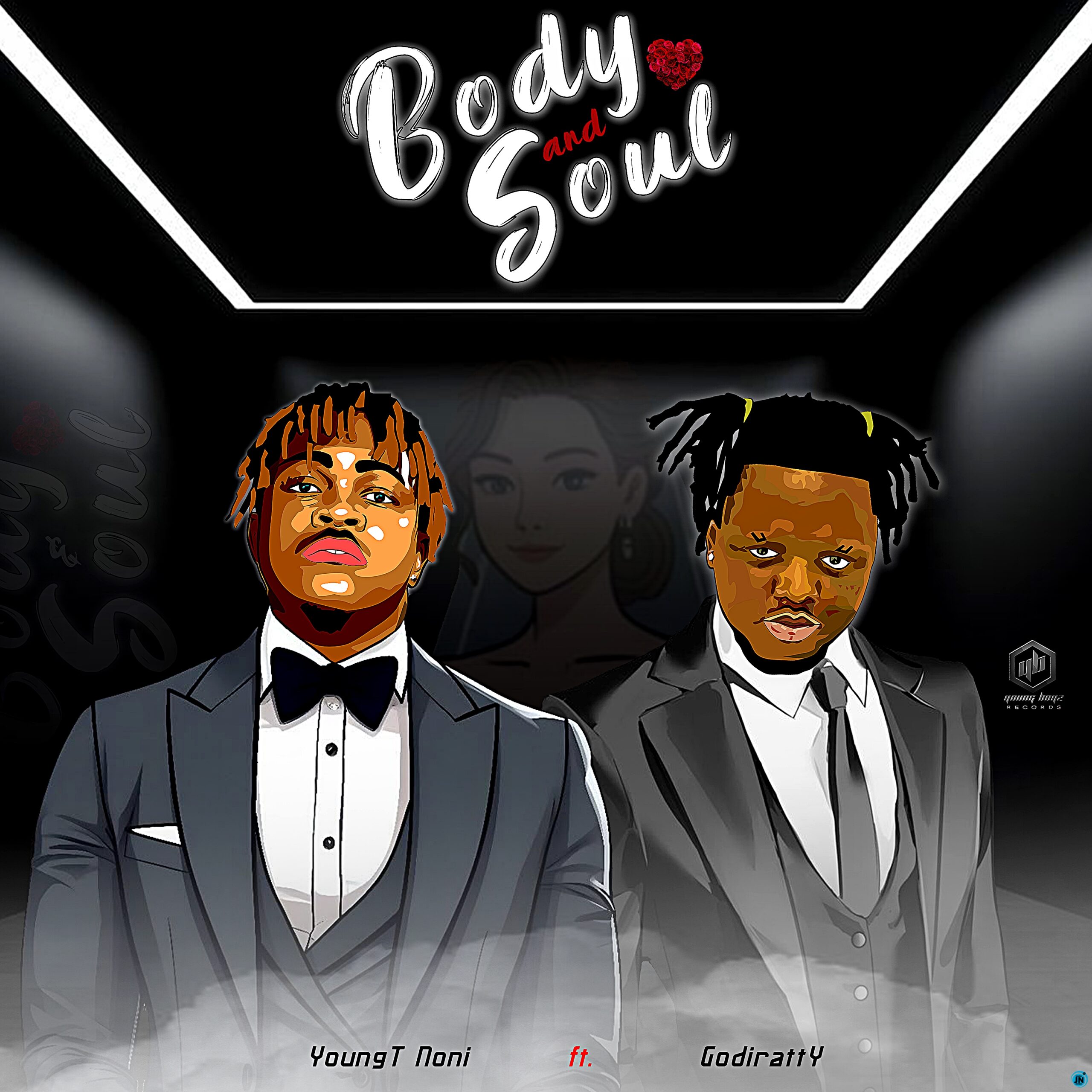 YoungT Noni – Body and Soul ft. Godiratty 2 Album cover